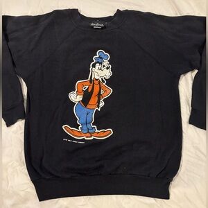 Vintage The Walt Disney Company Goofy Crewneck long-sleeve sweatshirt